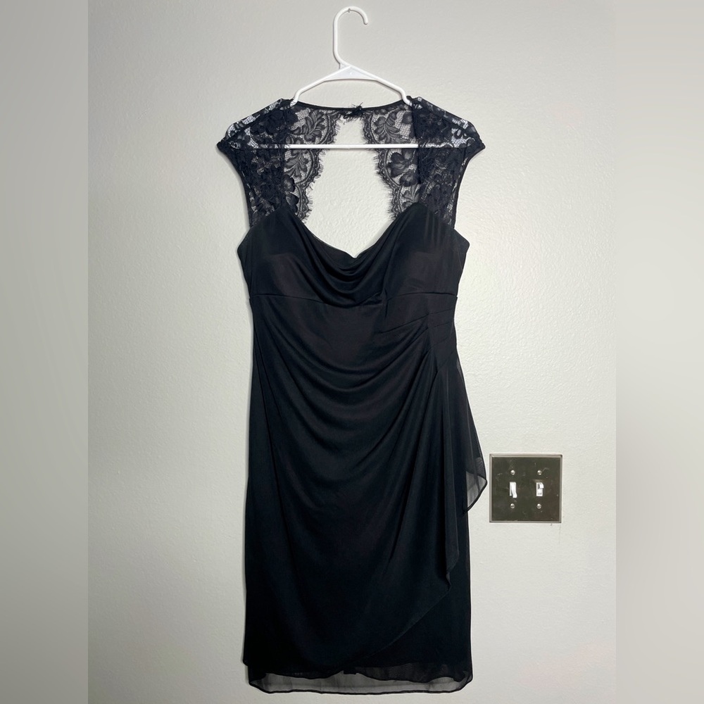 Black cocktail dress - size 14